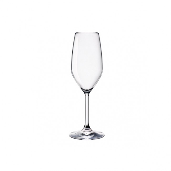 Flûte à champagne 24cl en verre - Lot de 3