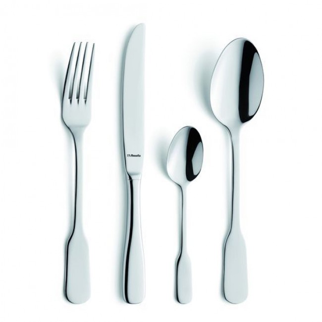 Fourchette à dessert en inox 18/0 2mm - Lot de 6 - Triomphe - Amefa