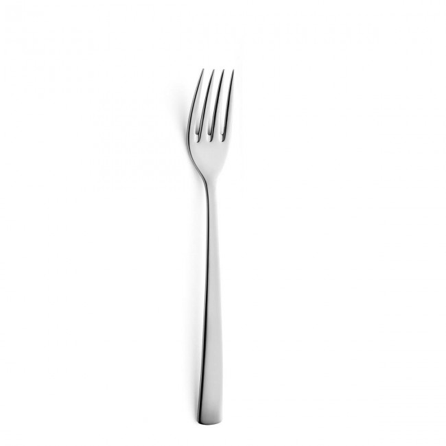 Fourchette de table inox 18/10 de 3,5mm finition miroir - Lot de 6 - Aurora - Amefa