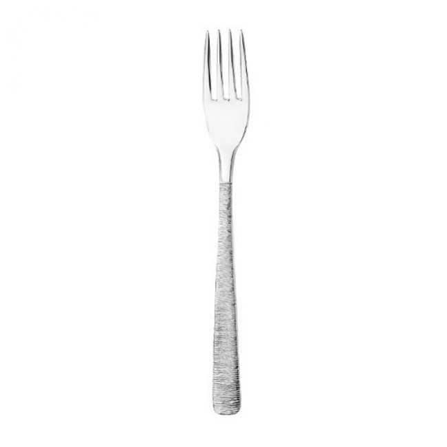Fourchette de table inox 18/10 3,5mm - Lot de 6 - Astrée Ciselé - Guy Degrenne