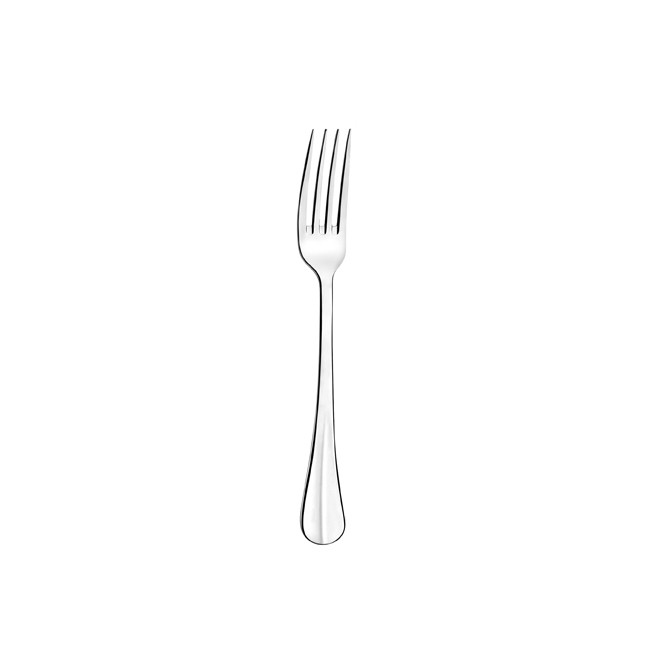 Fourchette de table inox 18/0 3mm finition miroir - Lot de 6 - Baguette Amefa