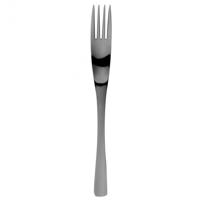 Fourchette de table inox noir 18/10 - Lot de 6 - XY Black Miroir - Guy Degrenne