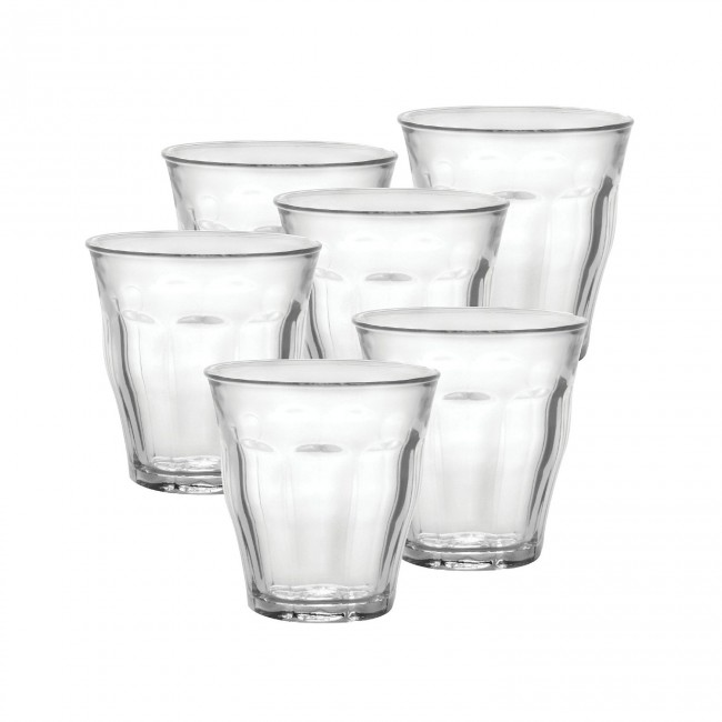 Gobelet 9cl en verre trempé - Picardie - Duralex