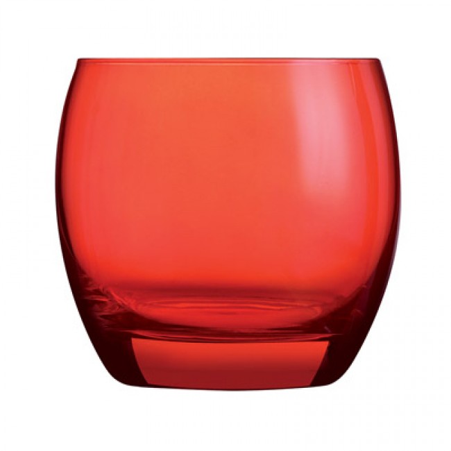 Gobelet forme basse - verre à eau 32cl rouge studio - Salto - Arcoroc