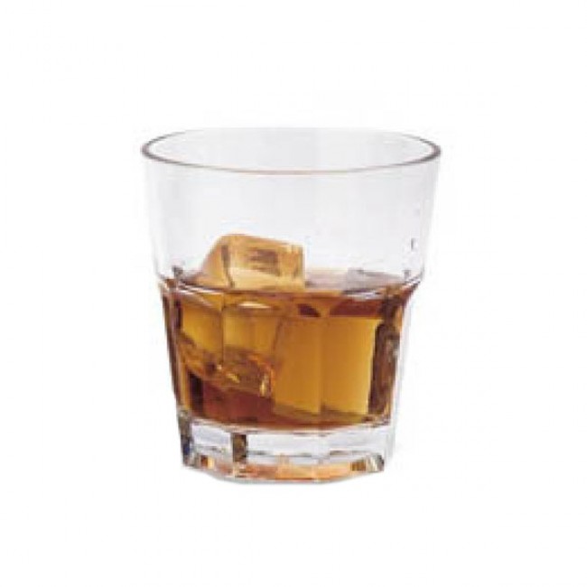 Gobelet bas transparent empilable 28,8cl en polycarbonate - Lot de 6 - Les incassables - AZ Boutique