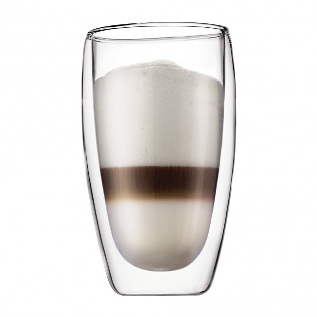 Set de 4 verres double paroi 8cl et 35cl - Pavina - Bodum