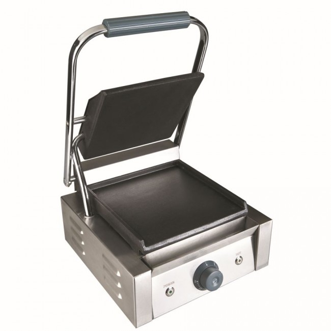 Grill électrique simple - 2200w professionnel pour grillades et sandwichs - Max 300°C - Grill professionnel - Lacor