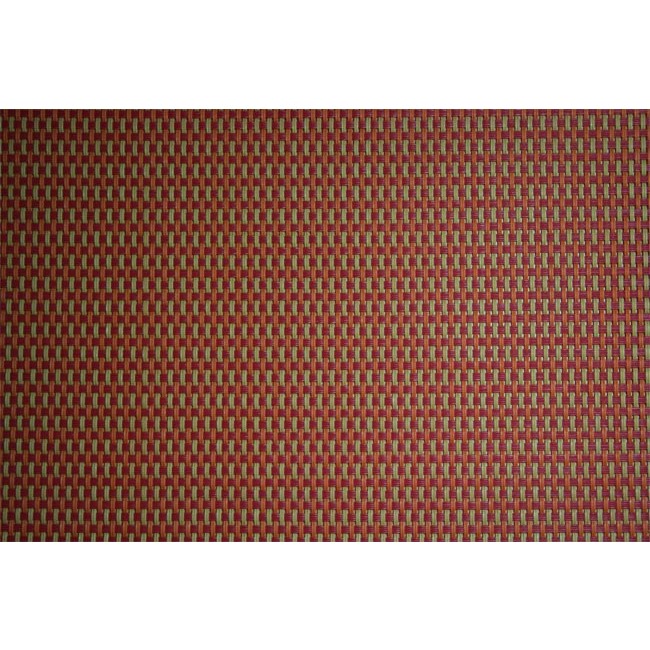 Set de table polyester 42x33cm - Rose-Orange