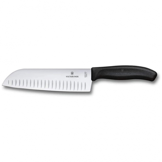 couteau a pain swissclassic - lame 21cm poignee synthetique noir - swissclassic - victorinox