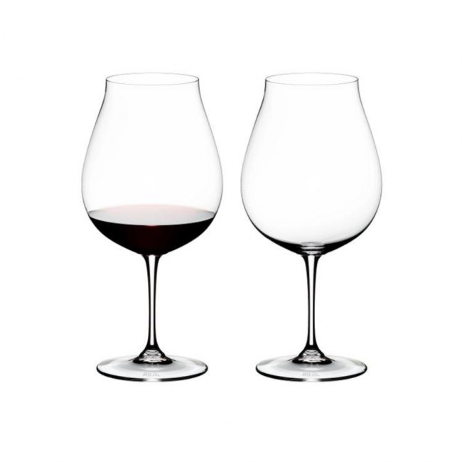 Verres à Pinot Noir du Nouveau Monde cristallin 80cl - Lot de 2