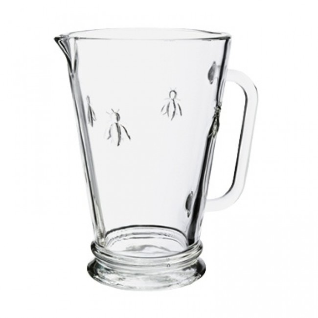 Pichet en verre 100cl - A l'unité - Abeille - La Rochère