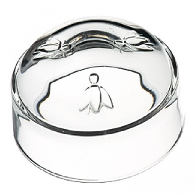 Cloche pour beurrier ou confiturier en verre pressé - A l'unité - Abeille - La Rochère