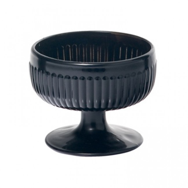 Coupe à glace noire 23cl - Lot de 6 - Tahiti - La Rochère