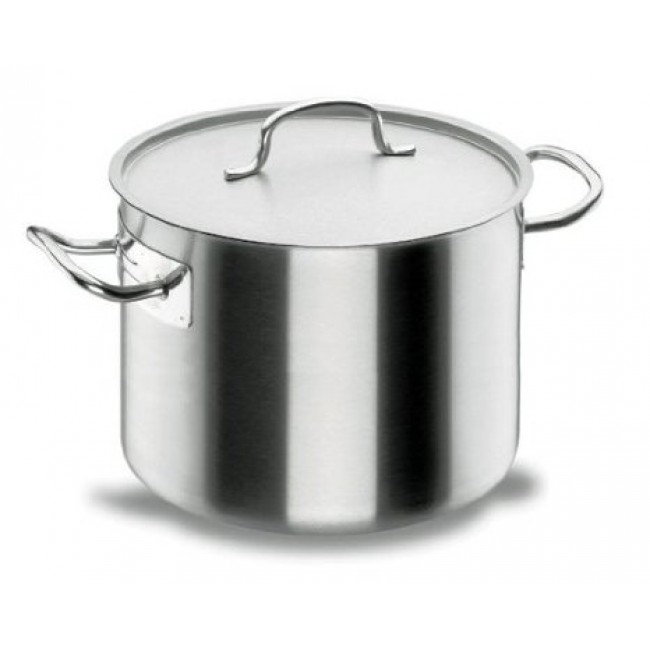 Marmite basse induction à couvercle inox 18/10 - Ø 32 cm - Chef Classic - Lacor