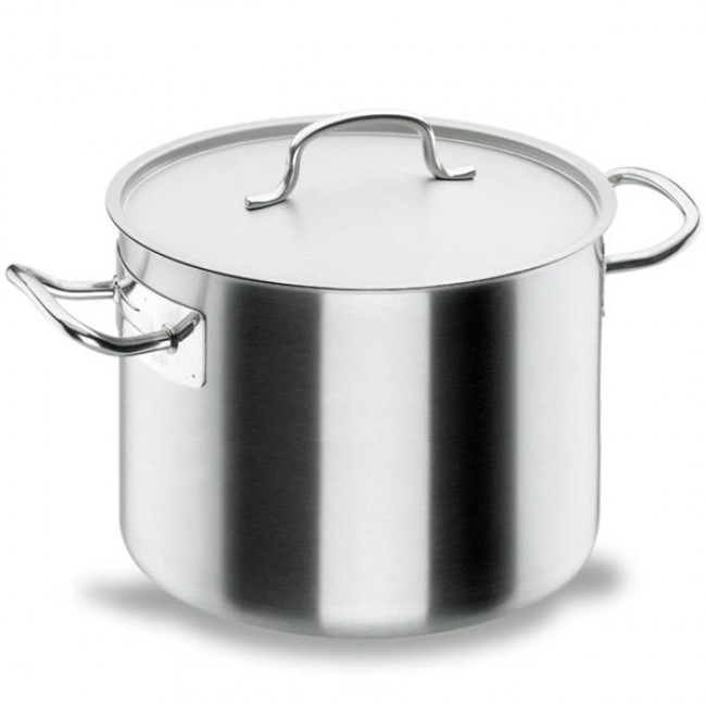 Marmite basse à couvercle induction inox 18/10 - Ø 20 cm - Chef Classic - Lacor