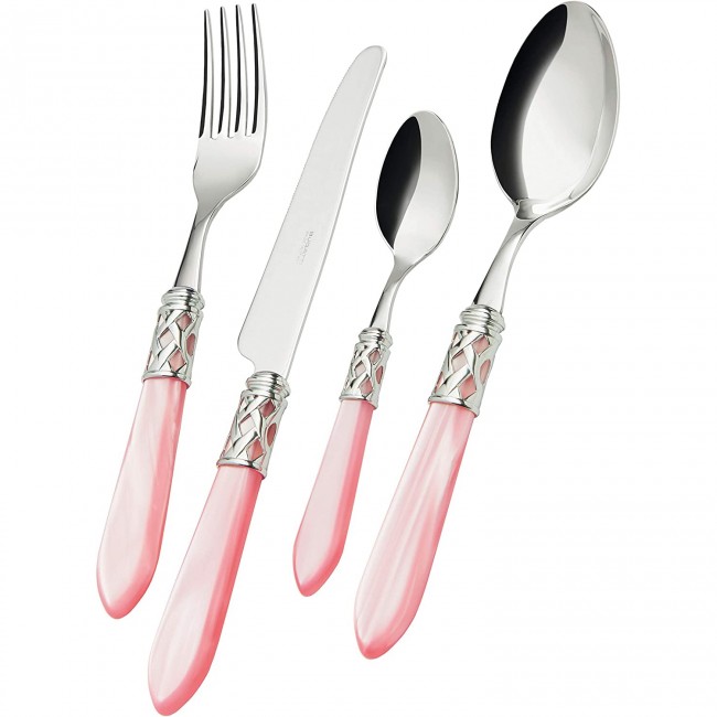 Ménagère 24 pièces noire en inox - Range couverts en bois - Laguiole - Jean Dubost