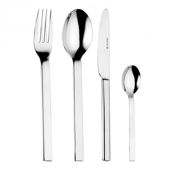 Ménagère 48 pièces en inox 18/10 de 3mm finition miroir - Galaxy – Eternum