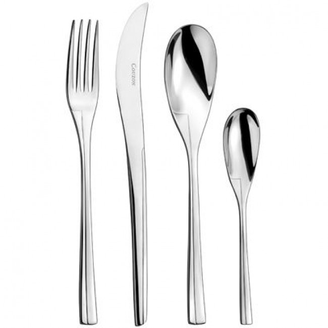 Ménagère 96 pièces inox 18/10 4mm finition miroir - Persane - Couzon