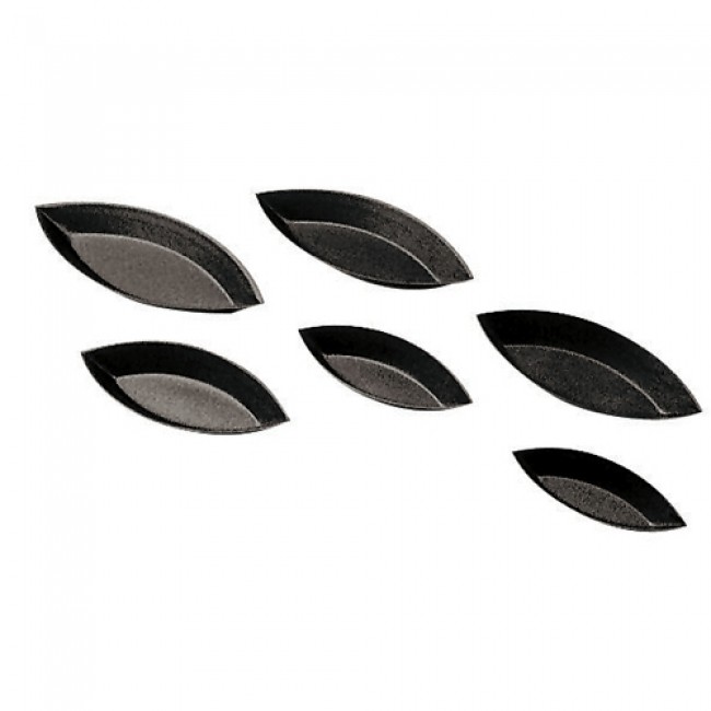 Moule à barquette uni 10cm en métal anti-adhérent - Paderno