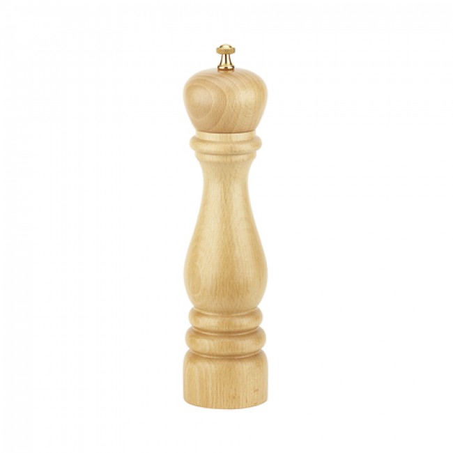 Moulin à poivre 25cm en bois naturel - Roma - Bisetti