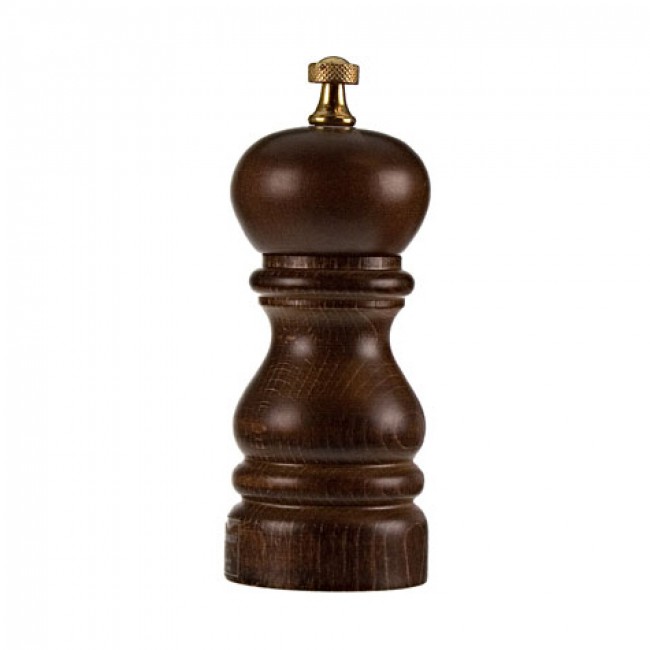Moulin à sel 13cm en bois noyer - Roma - Bisetti