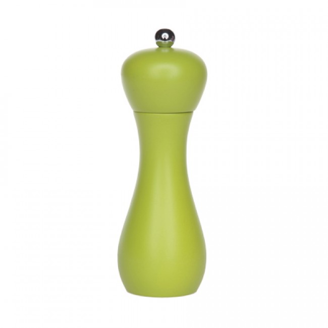 Moulin à sel 18cm en plastique vert anis - Rimini - Bisetti
