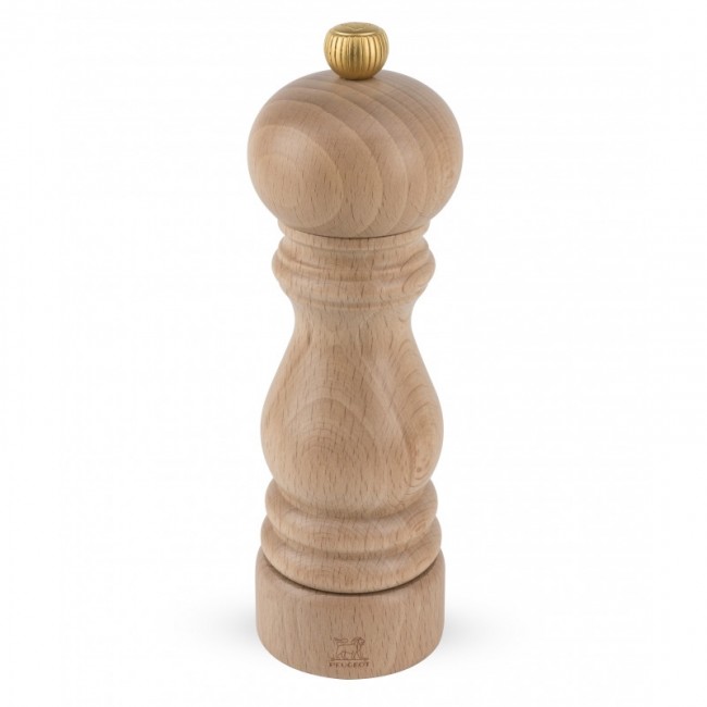 Moulin à sel 18cm en bois de hêtre  - Paris Classic - Peugeot