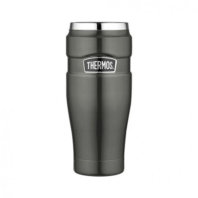 Mug tumbler isotherme sans poignée 47cl noir mat - King - Thermos