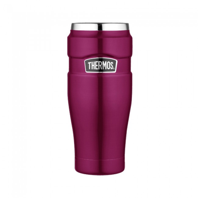 Mug tumbler isotherme sans poignée 47cl framboise - King - Thermos