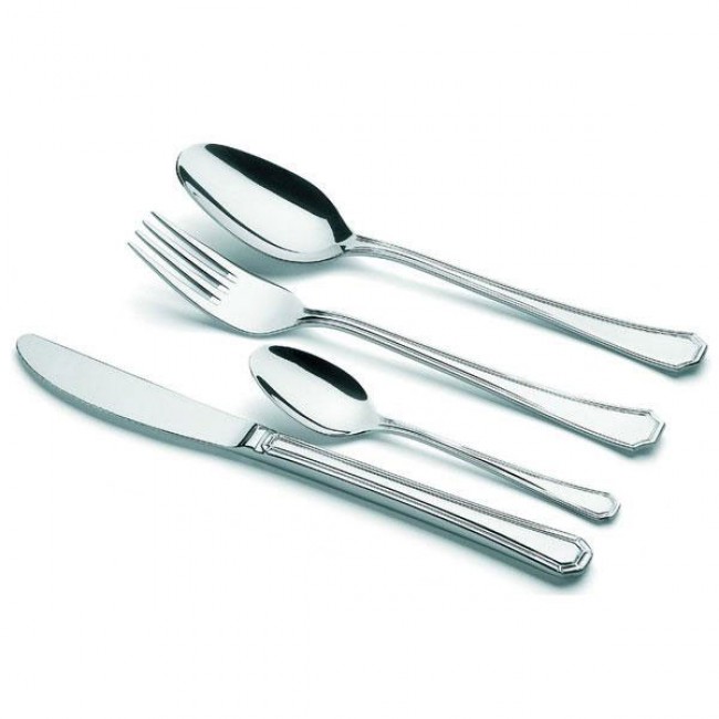 Fourchette à poisson en inox 18/0 de 2mm finition miroir - Lot de 6