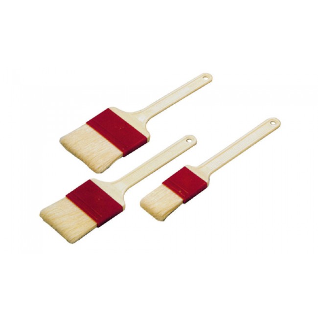 Pinceau pâtissier - 4cm - Fibres naturelles - Virole plastique - Paderno