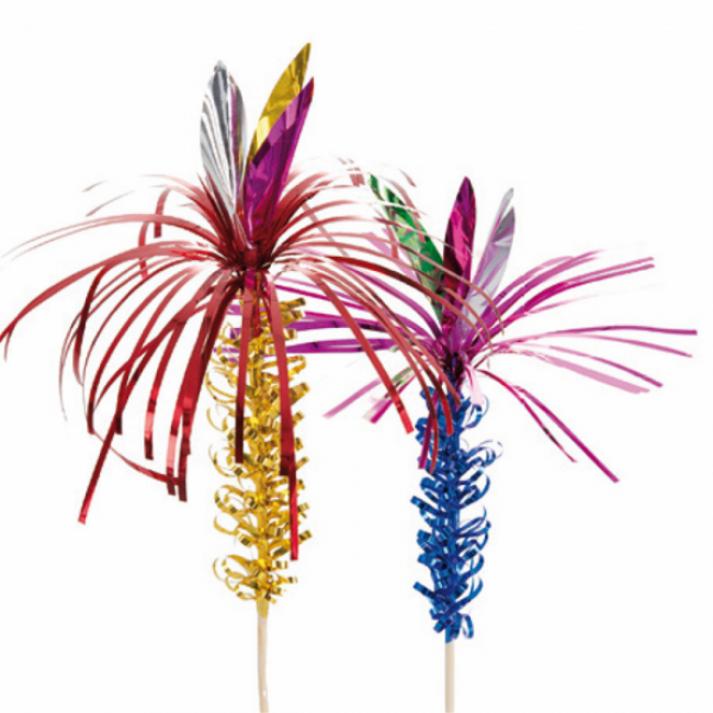 Piques décorations glaces assorties bois 15 cm - AZ Boutique