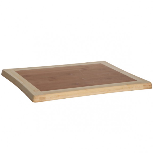 Planche à découper en bois de bambou 39cm x 30cm x 1,8cm - Benin - Cosy & Trendy