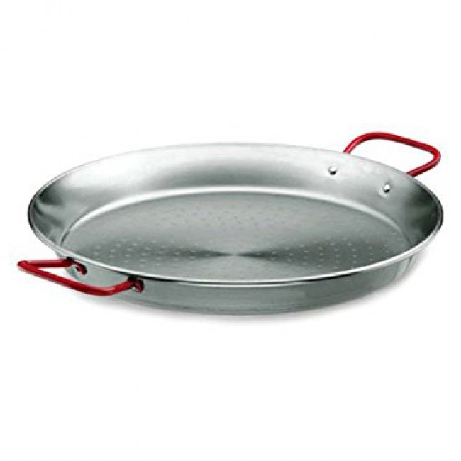 Plat à paella en tol d'acier 80cm - Poêle en paella - Lacor