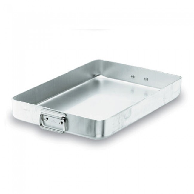 Plat à rôtir en aluminium anse tombante - 65x43cm - Chef - Aluminio - Lacor