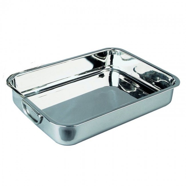 Plat à rôtir en aluminium anse fixe - 65x43cm - Chef - Aluminio - Lacor