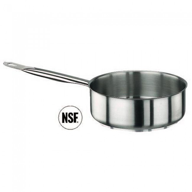 Plat à sauter en inox 18/10 - Ø 24 cm - Série 1000 - Paderno