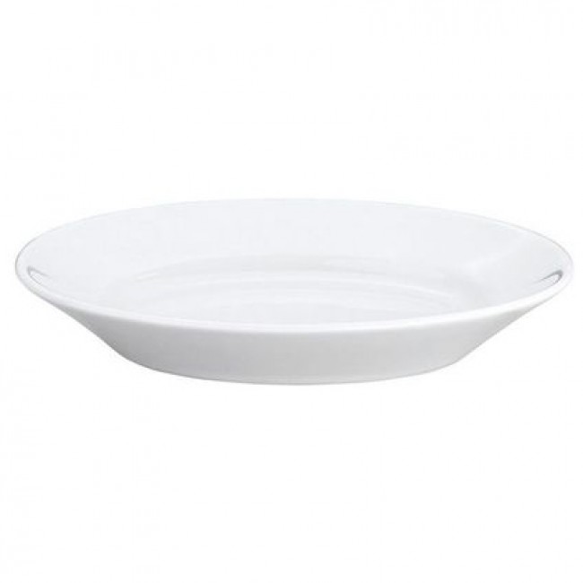 Plat ovale blanc 25,1x17,2cm en porcelaine - Pillivuyt