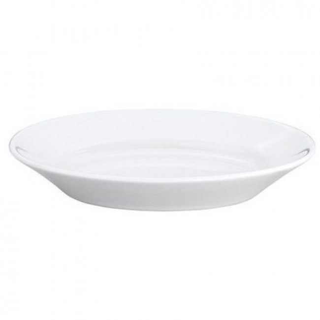 Plat ovale blanc 33x23,3cm en porcelaine - Pillivuyt