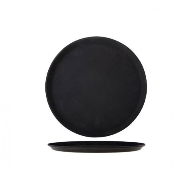 Plateau de bar rond en inox 40 cm - AZ Boutique