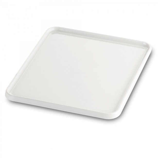 Plateau rectangulaire blanc 39x14,5cm en porcelaine - Quartet - Pillivuyt