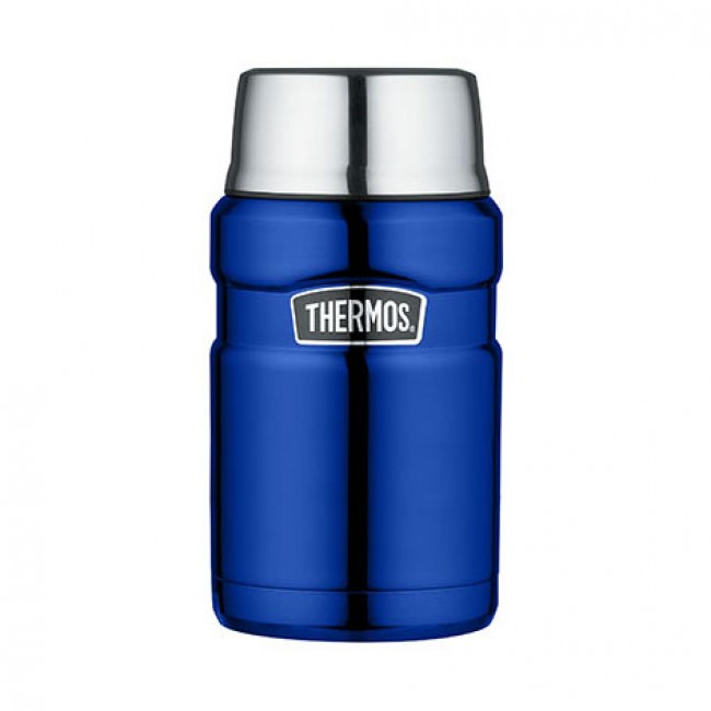 Porte aliment isotherme 71cl bleu- King - Thermos