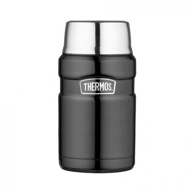 Porte aliment isotherme 71cl gris - King - Thermos