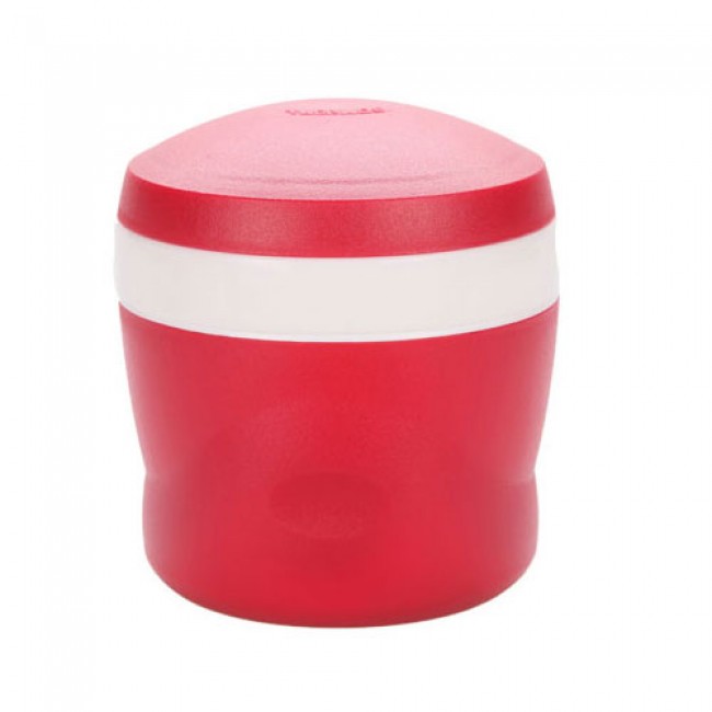 Porte aliment isotherme avec cuillère pliable 24cl rouge - Snack Jar - Thermos