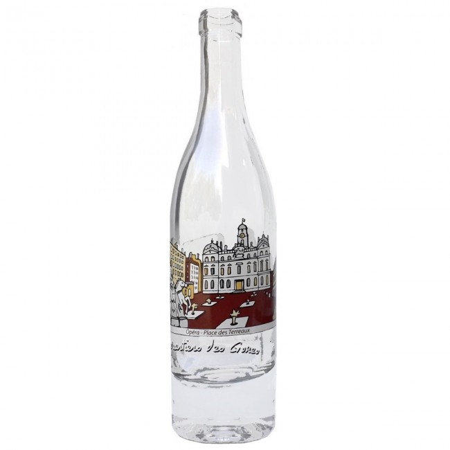Pot lyonnais - carafe à vin - 46cl décor Les Terreaux - Pot Lyonnais - Minjard