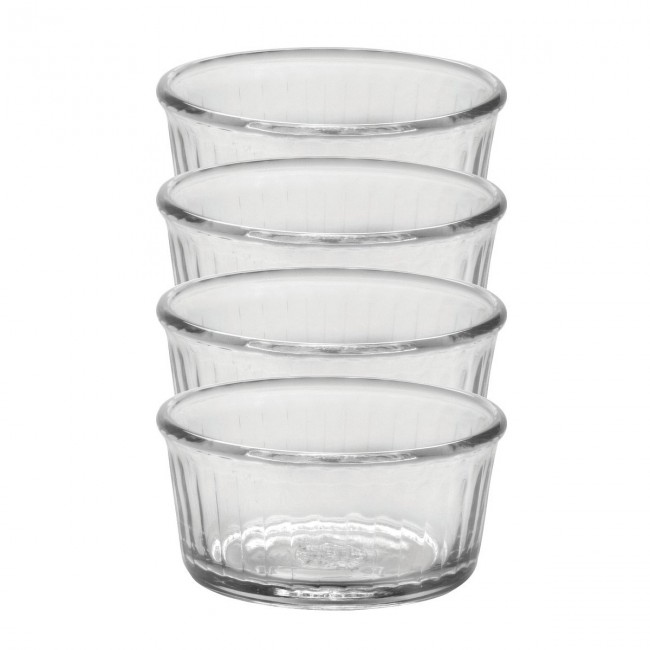 Ramequin Duralex 8,5cm transparent - Lot de 4 - Duralex