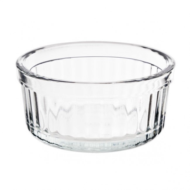 Set de 4 ramequins en verre 8.5 x 4.7cm