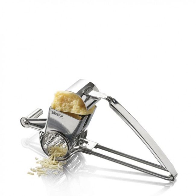 Râpe-moulinette à fromage en inox - Pro - Boska