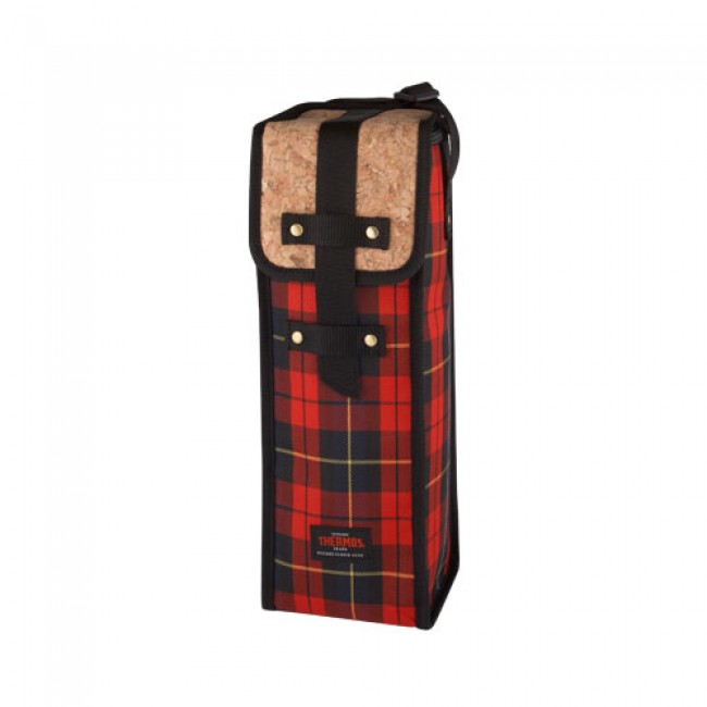 Sac isotherme rafraichisseur bouteille 3L tissu écossais rouge - Heritage - Thermos