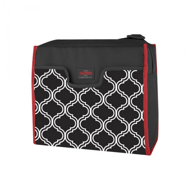 Sac isotherme 8L rectangle noir et blanc - Raya Premium Brooke - Thermos